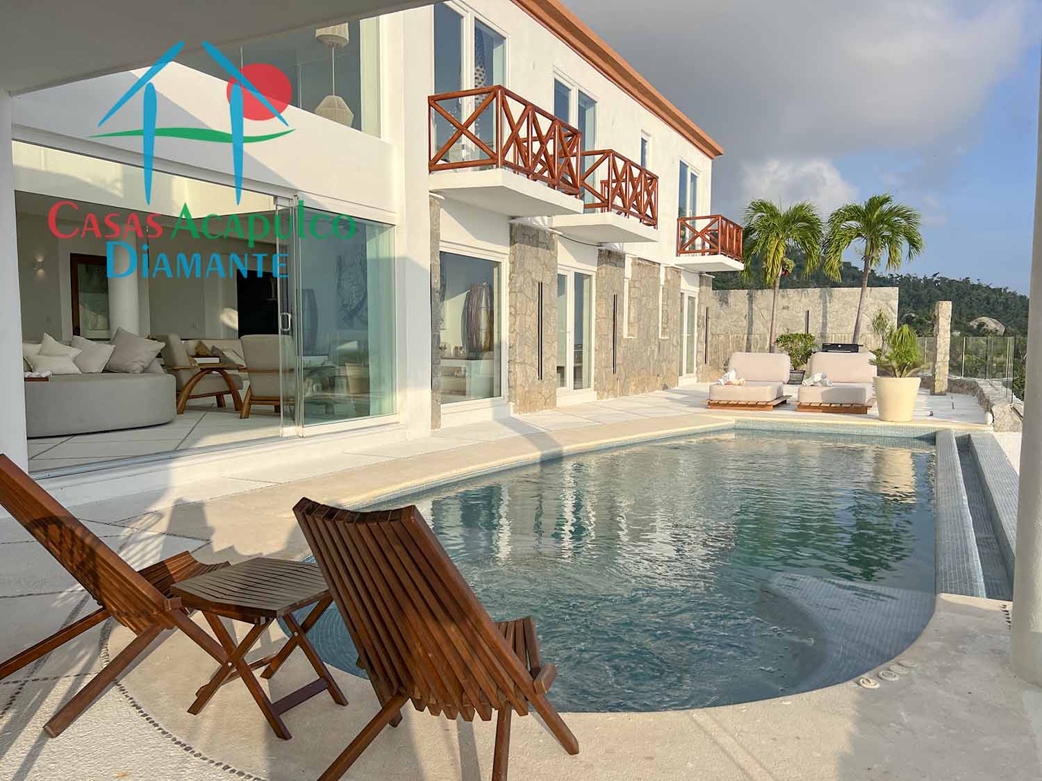 Brisas del Marqués Palmetto 9 Villa Frida - Terraza y alberca 19